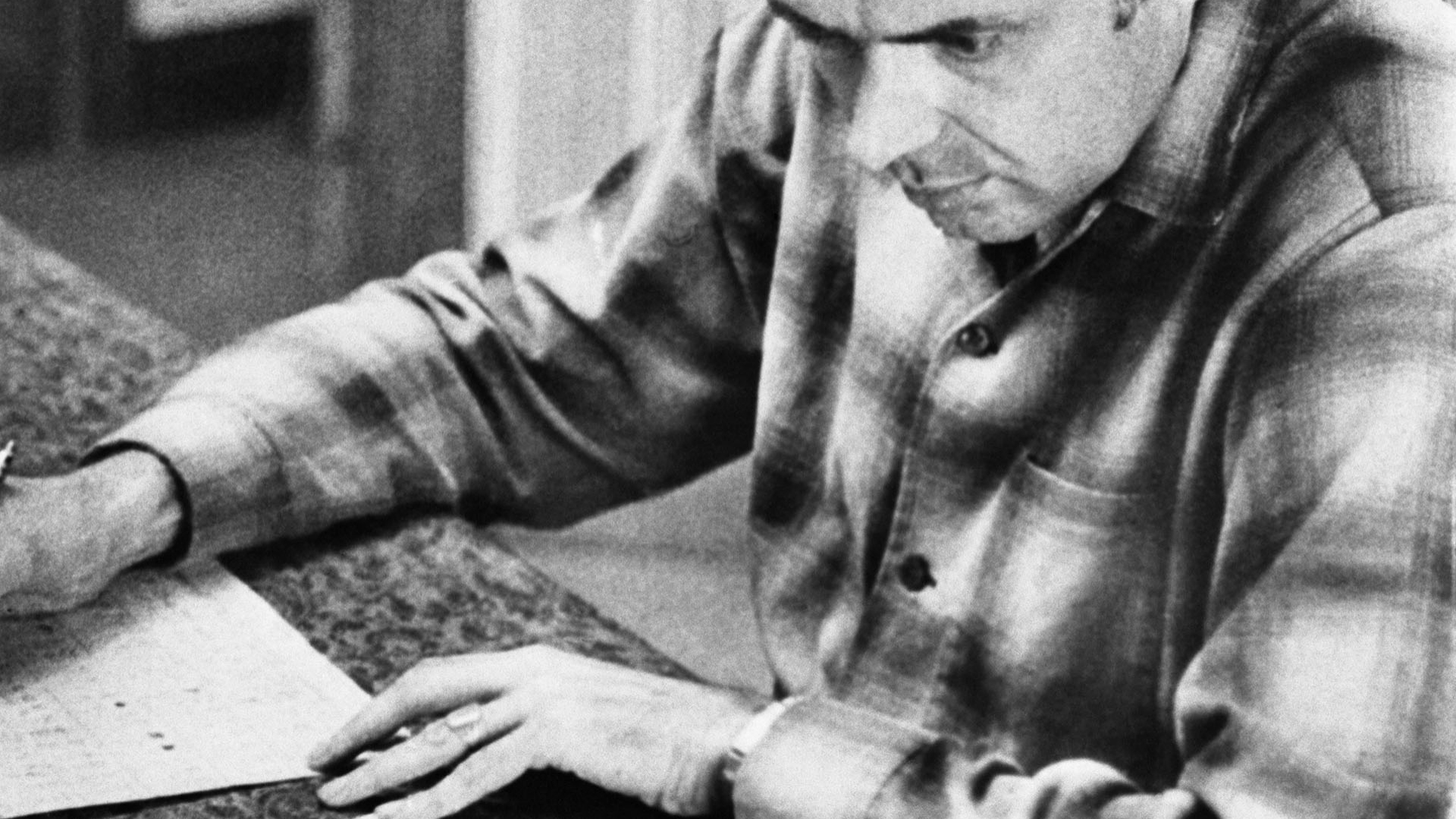 Schoolteacher Donald G. Harden, with his wife Bettye, broke the Z 408 code very quickly. (Credit: Bettmann)