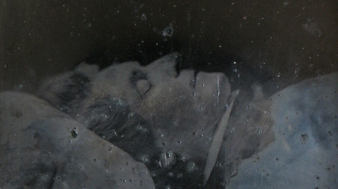 Photograph of Frederic Chopin taken on his bed after his death in 1849. (Credit: Stringer/AFP/Getty Images)