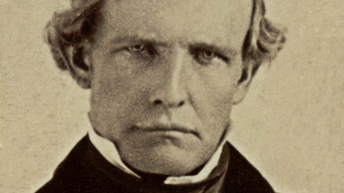 Peter Hardeman Burnett, circa 1860. (Credit: Paul Fearn/Alamy Stock Photo)