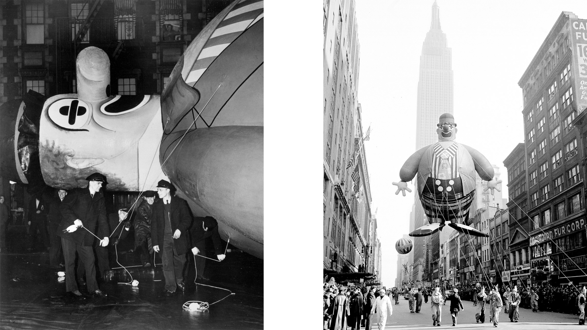 (Credit: Weegee/International Center of Photography/Getty Images; Art Whittaker/NY Daily News Archive via Getty Images)