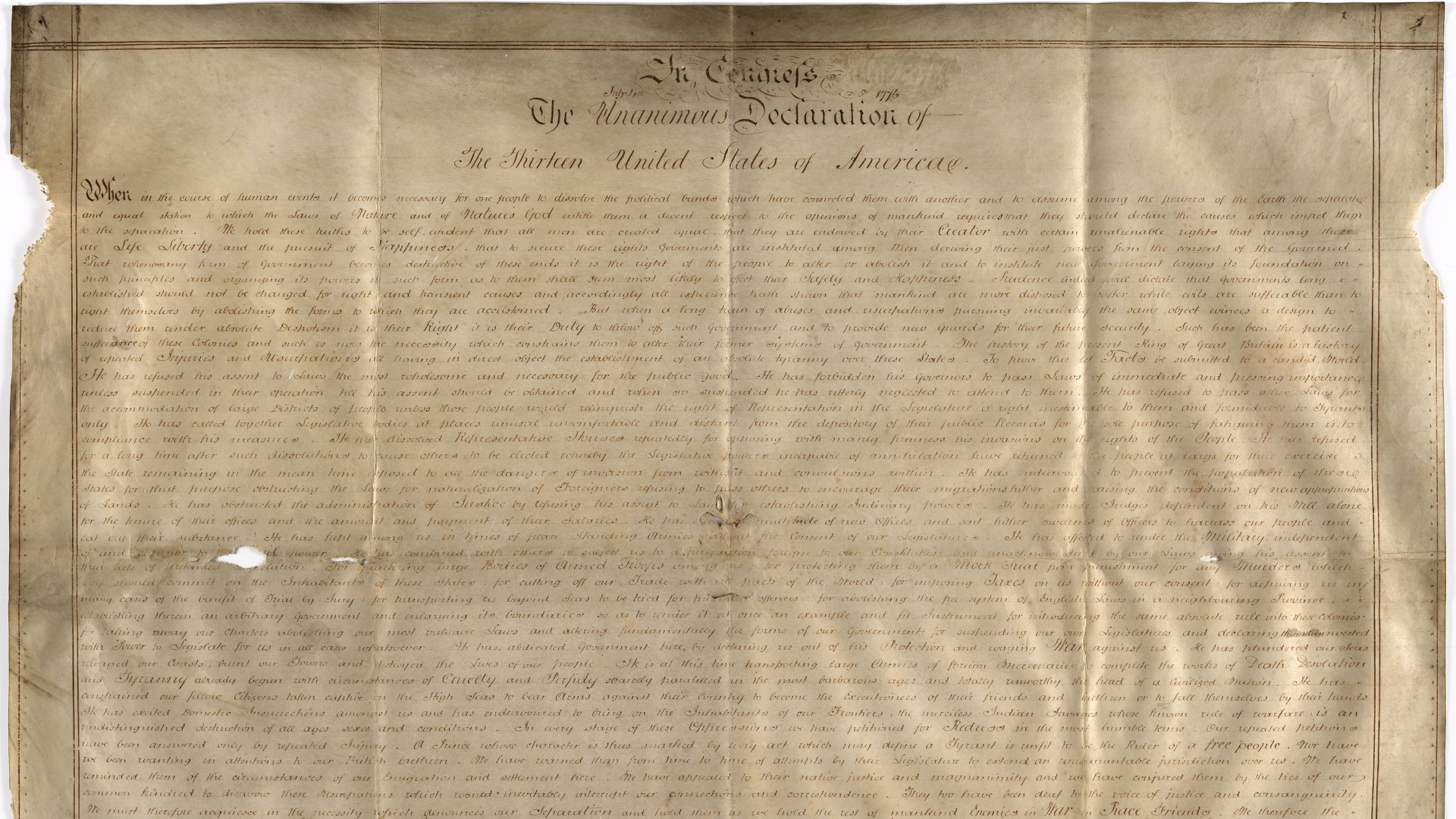 The Sussex Declaration. (Credit: West Sussex Add Mss 8981)