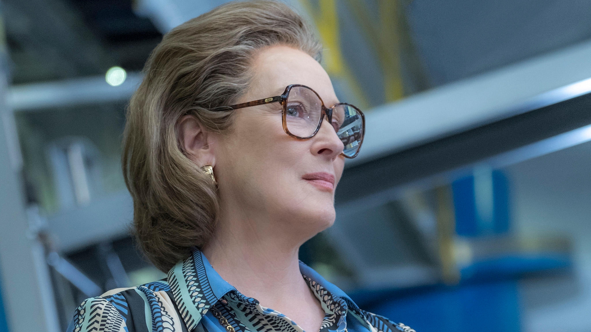 Meryl Streep as Katherine Graham in The Post. (Credit: Twentieth Century Fox/Entertainment Pictures/Alamy Stock Photo)