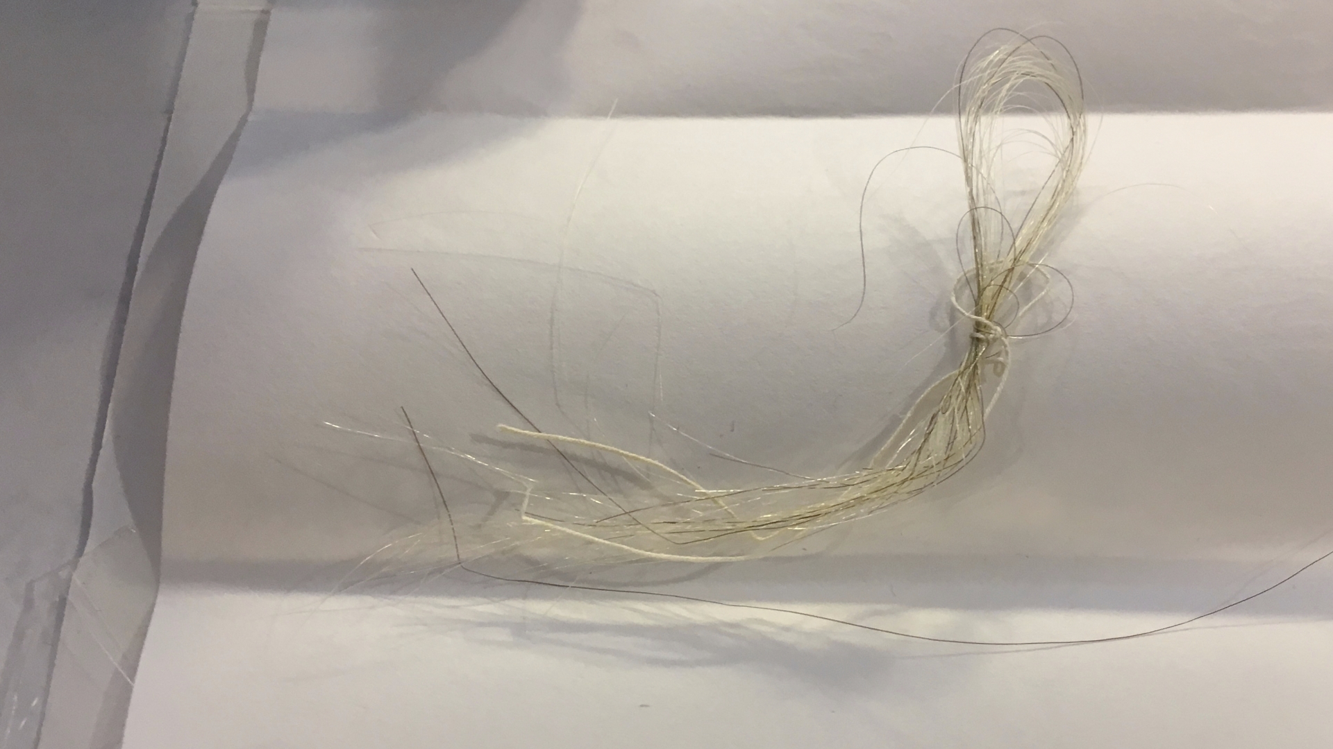 george washington hair color