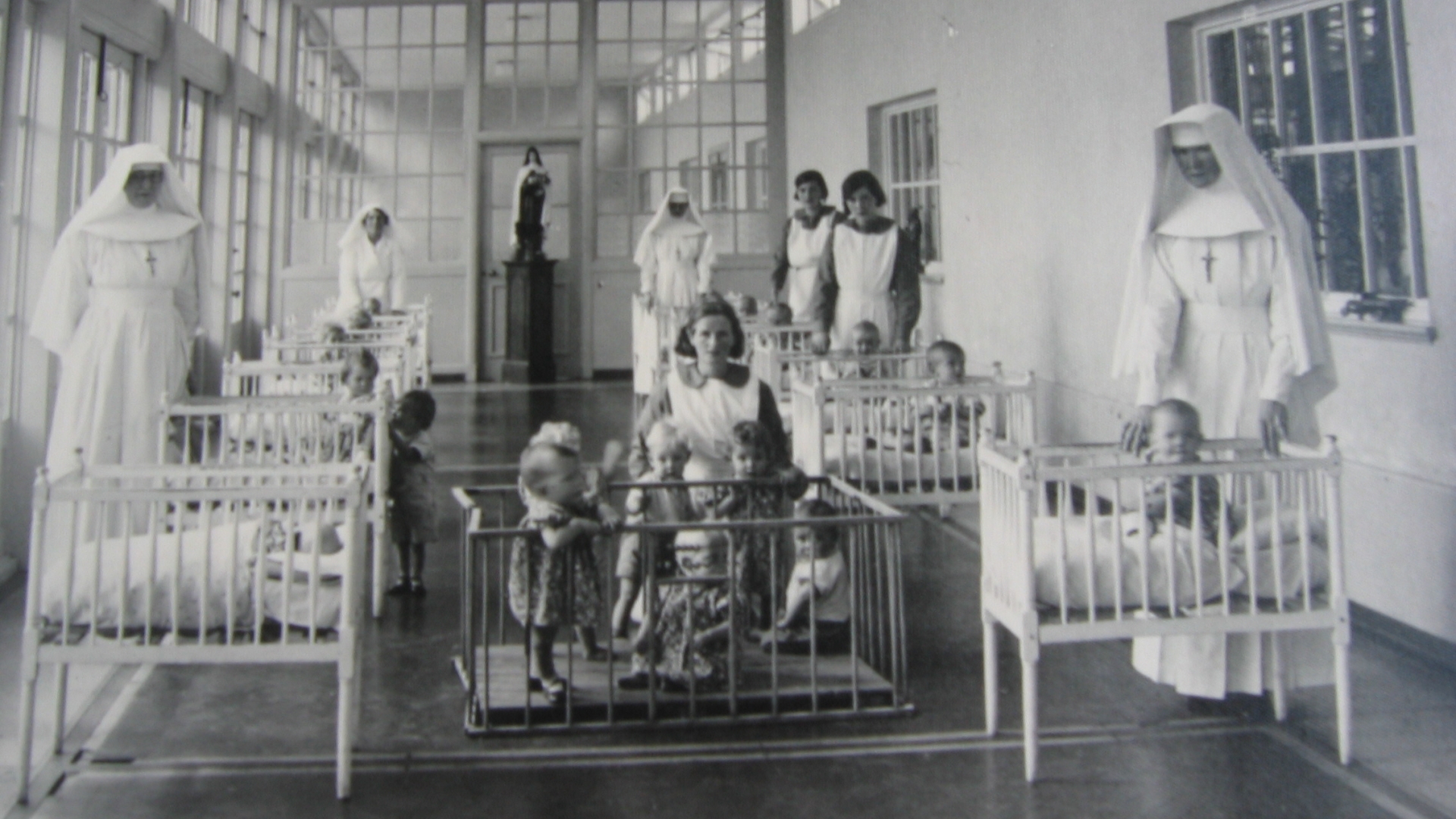 Nursery in the Sean Ross Abbey. (Credit: Brian Lockier/Adoption Rights Alliance)