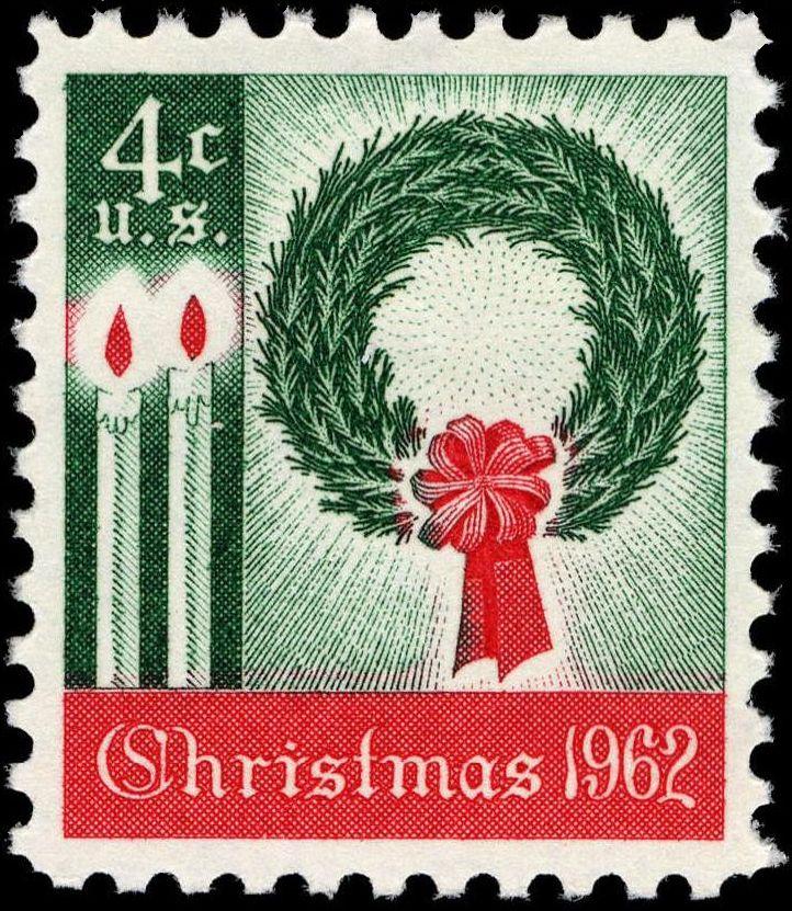 1962 Christmas stamp. (Credit: Public Domain)