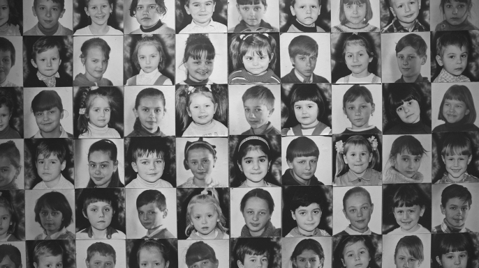 Children were affected the most by Chernobyl radioactive fallout, with 3,000 cases of thyroid cancer registered in the 1990s in Belarus, Russia and Ukraine in the population under 14 years of age. Here are the photos of the children born to the families of the liquidators and resettlers from the Chernobyl Exclusion Zone, on display in Kyiv Chernobyl museum, May 2013. (Credit: Oktay Ortakcioglu/iStock/Getty Images.)